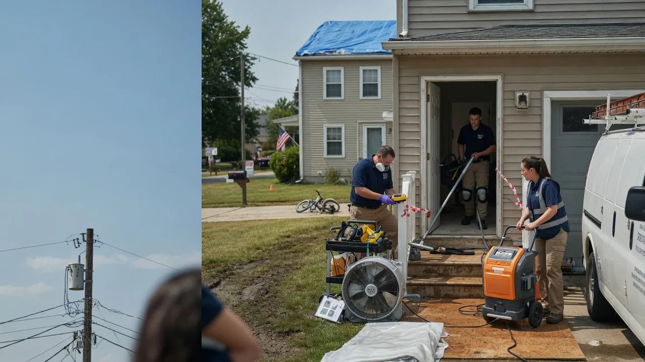 Water Damage Repair in Mcewensville, PA near me